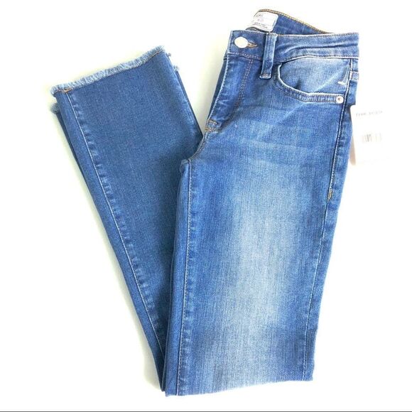 Free People Crop Straight Jeans NWT - Picture 4 of 10